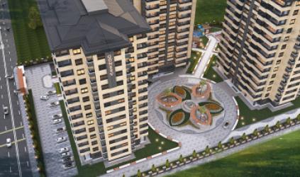 Günsev Sitesi 7; İbrahimli'de 2+1 ve 3,5+1 Daire Seçenekleri İle Yükseliyor