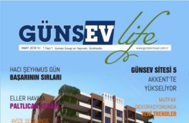Günsev Life Dergisi Yayınlandı